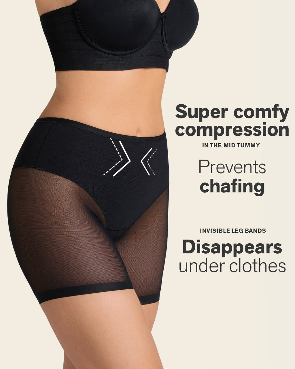 Sheer Shaper Panty Short