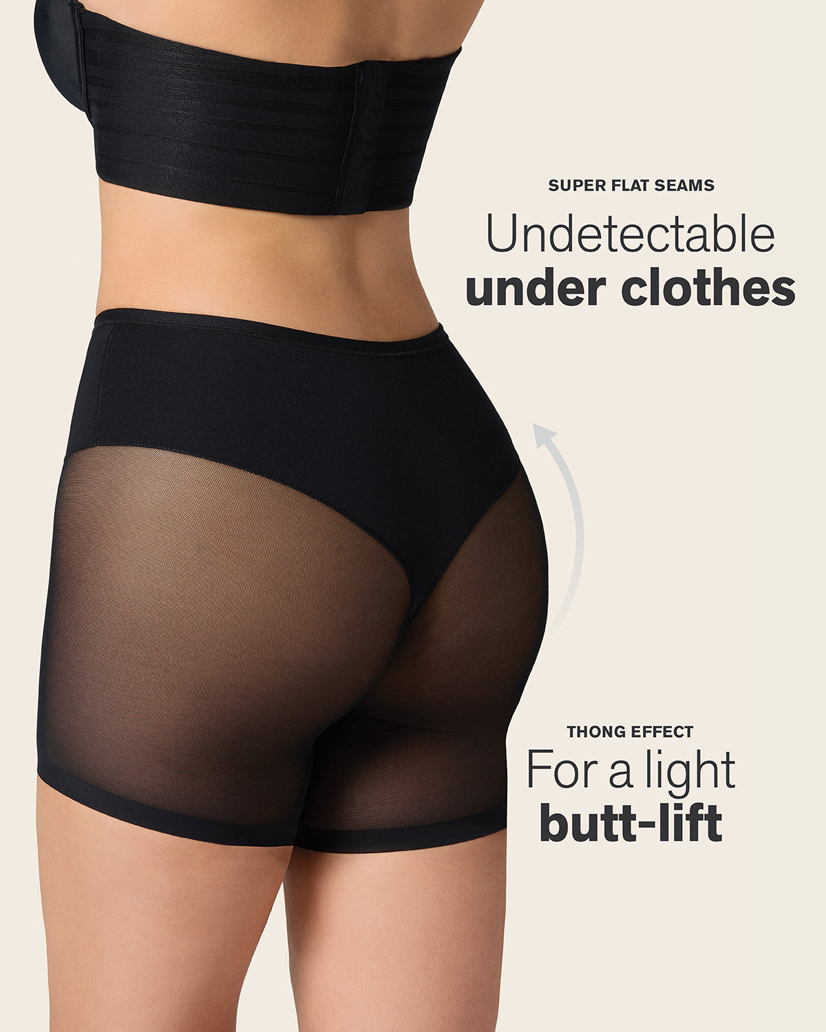Sheer Shaper Panty Short
