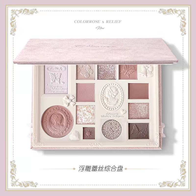 Colorrose 12 Color Embossed Eyeshadow Palette