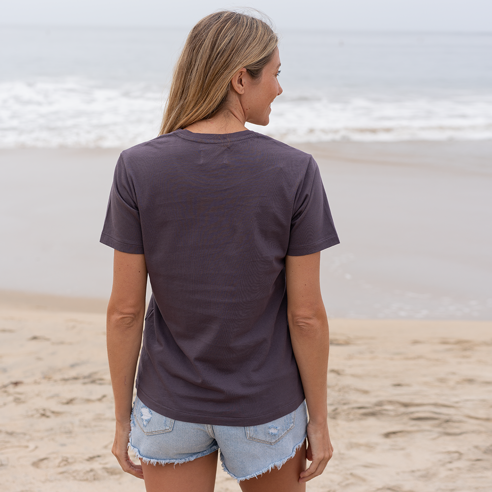 Womens Short Sleeve Crew Neck