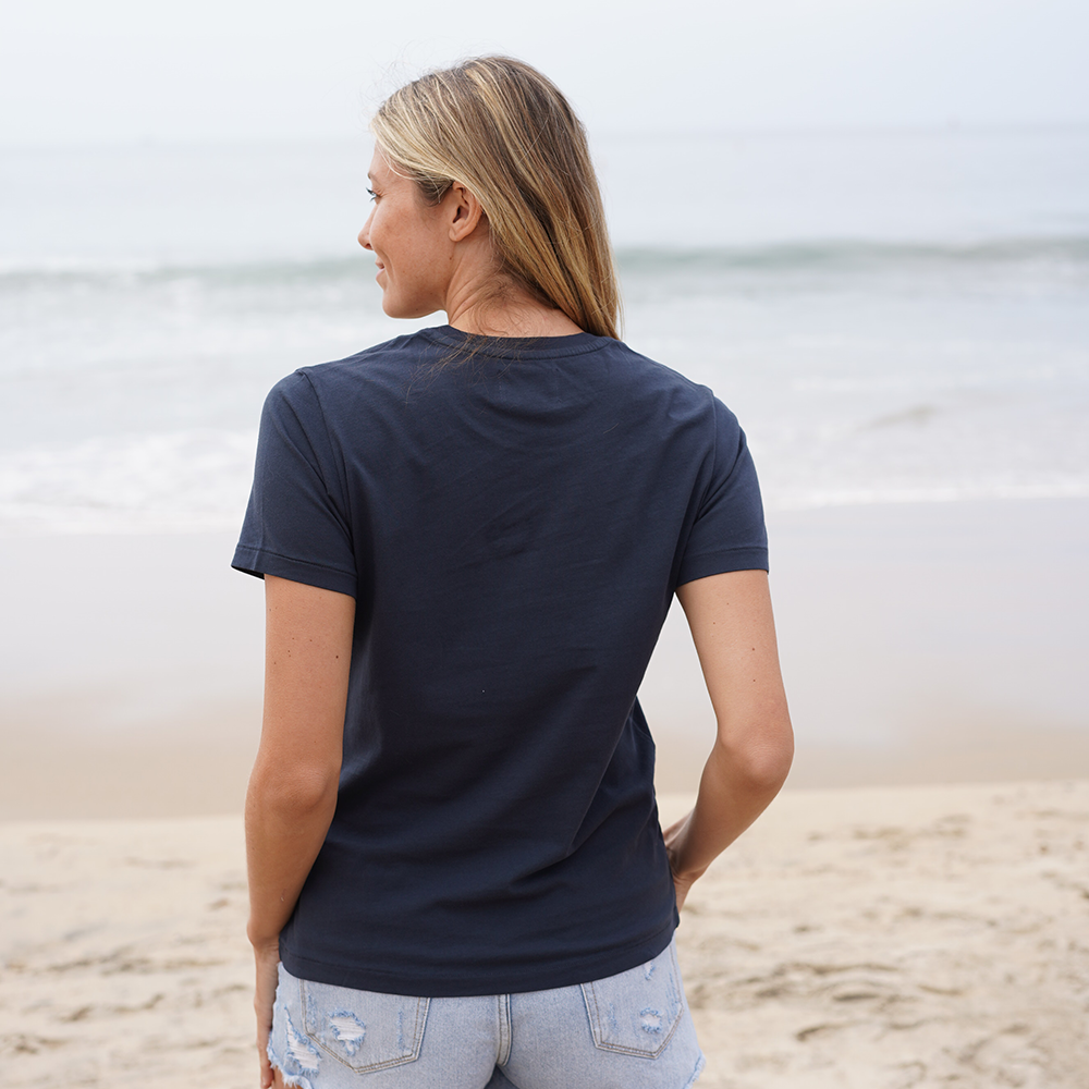 Womens Short Sleeve Crew Neck