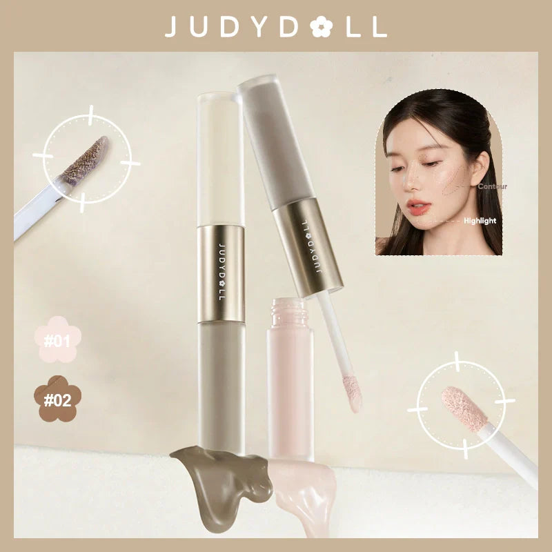 Judydoll Liquid Highlighter Contour Duo