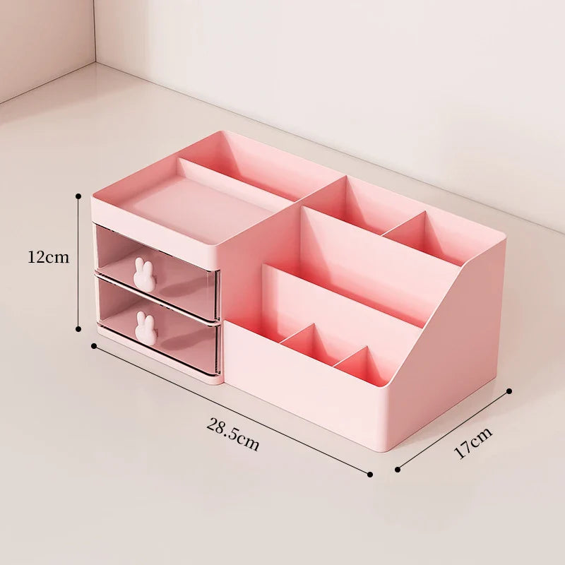 Large Capacity Cosmetic Storage Box Makeup Drawer Organizer