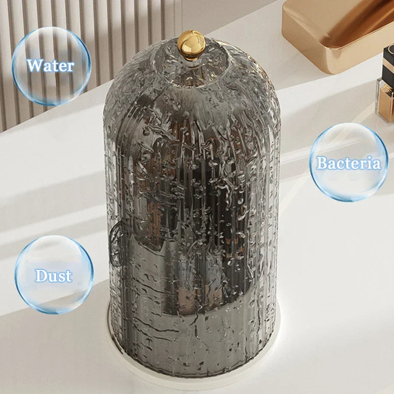 360° Rotating Makeup Brush Holder
