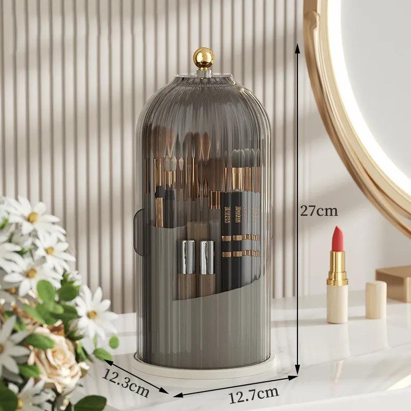 360° Rotating Makeup Brush Holder