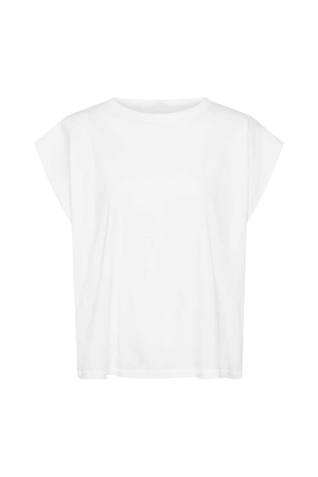 Soft Cotton Muscle Tee | White